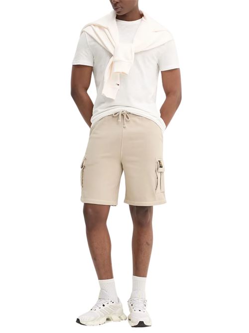 Felpa beige in cotone Tommy Jeans | DM0DM21372YBH